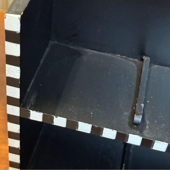 Vintage Rare Mary Engelbreit Wood Black Store Display Shelf For ABC Letters - Picture 6 of 16